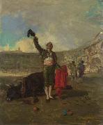 Marsal, Mariano Fortuny y The BullFighters Salute oil